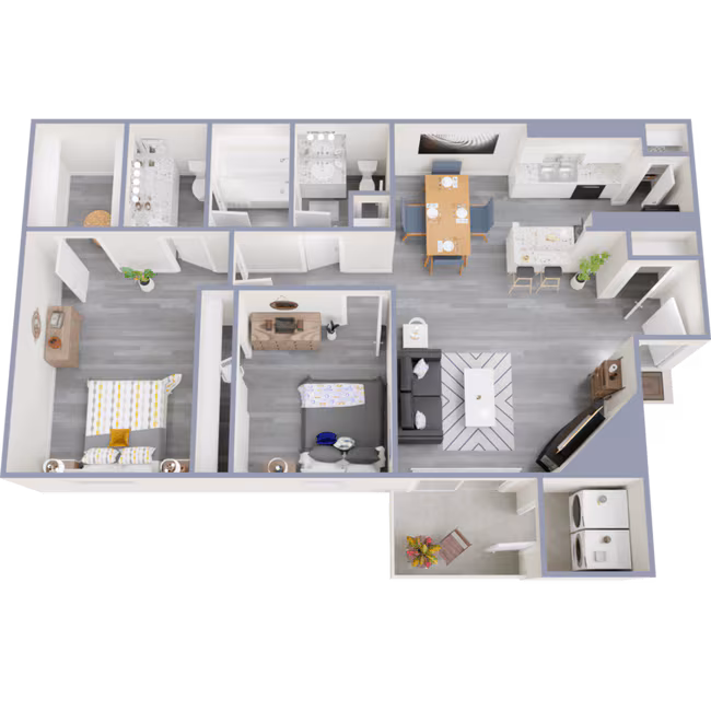 Unit 414 floor plan